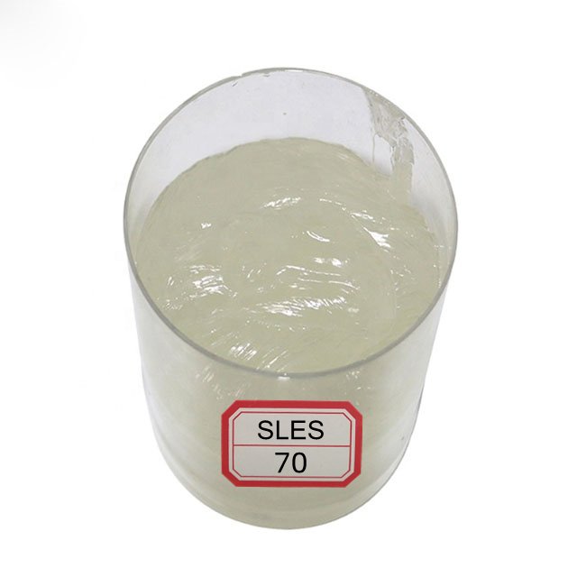industry detergent Sodium Lauryl Ether Sulfate 70% Cas 68585-34-2 SLES 70
