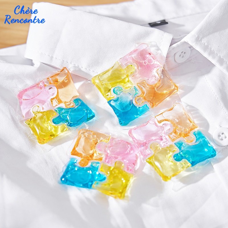 Oil Stain Remover Eco-friendly Laundry Detergent Organic Concentrated Laundry Pods 4 In 1