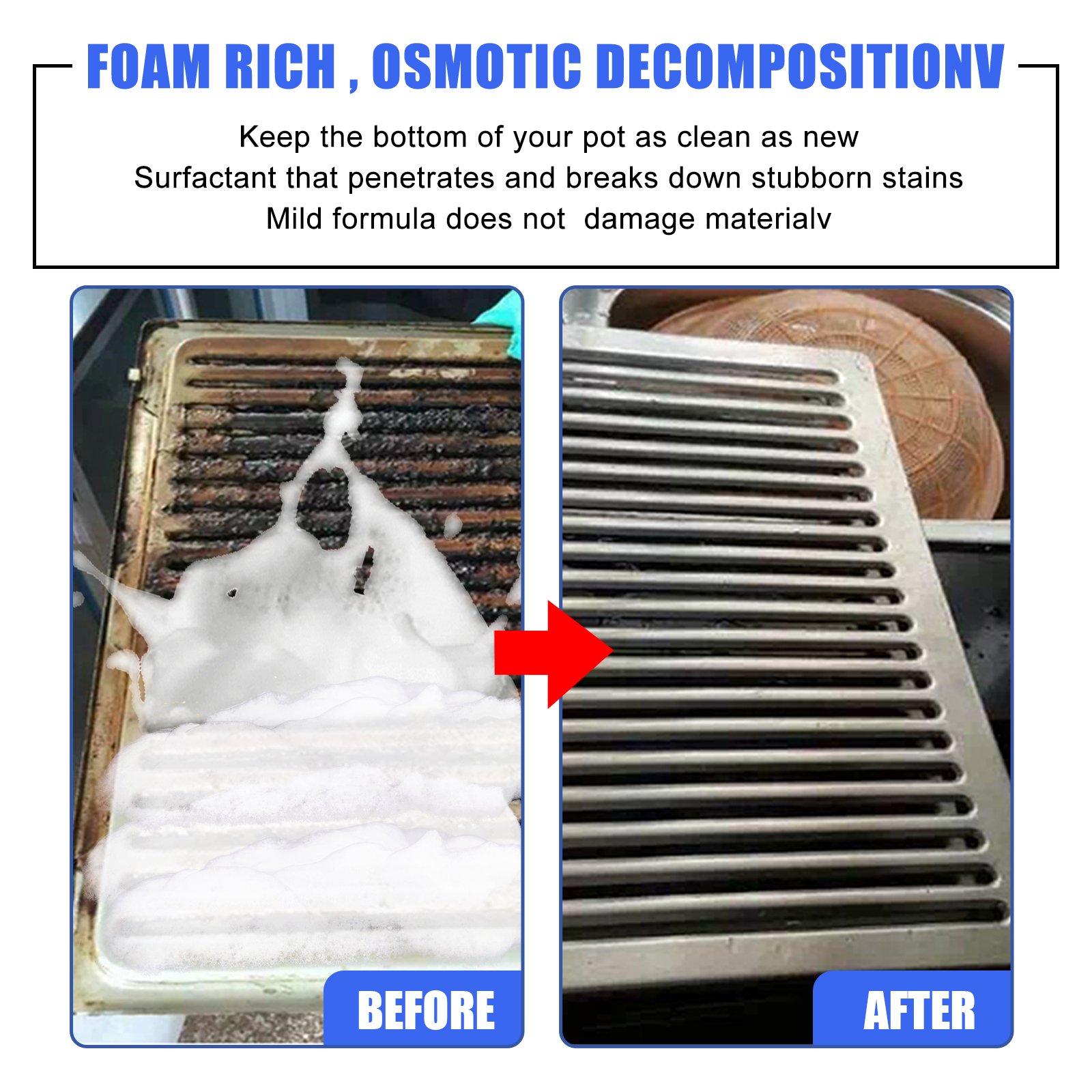 Jaysuing OEM&ODM Cooking Cleaning Tool Quickly Oil Cleaner Deep Fryer Organic Cooking Oil Cleaner