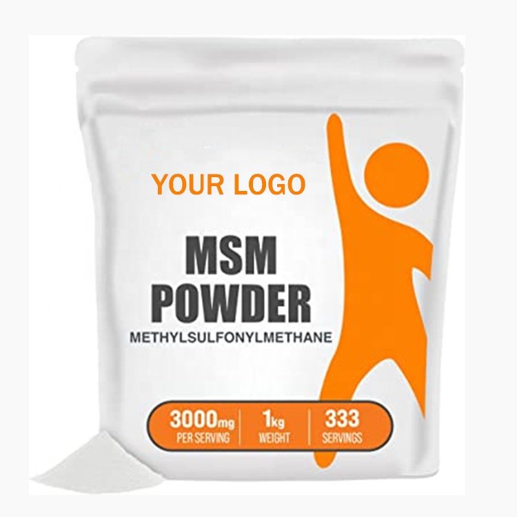 Factory Supply High Purity Supports Healthy Joint Structure Function Methylsulfonylmethane Powder MSM 67-71-0
