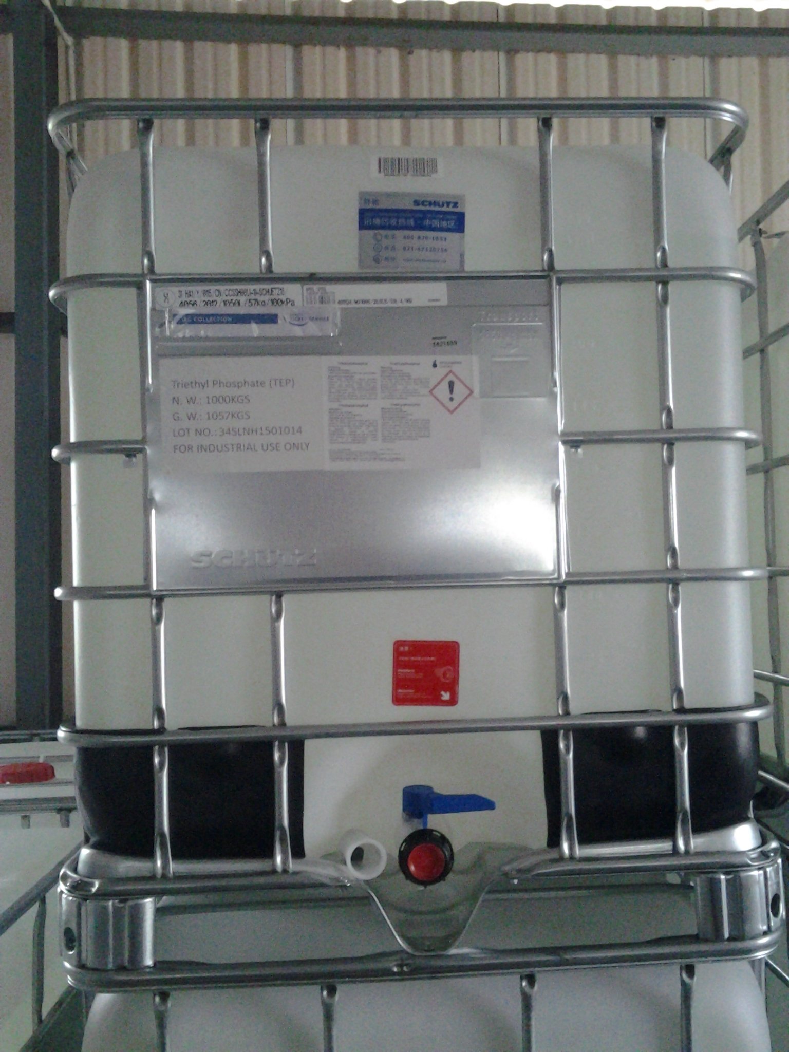 Chinese supplier chemical liquid good quality flame retardant TEP CAS no. 78-40-0