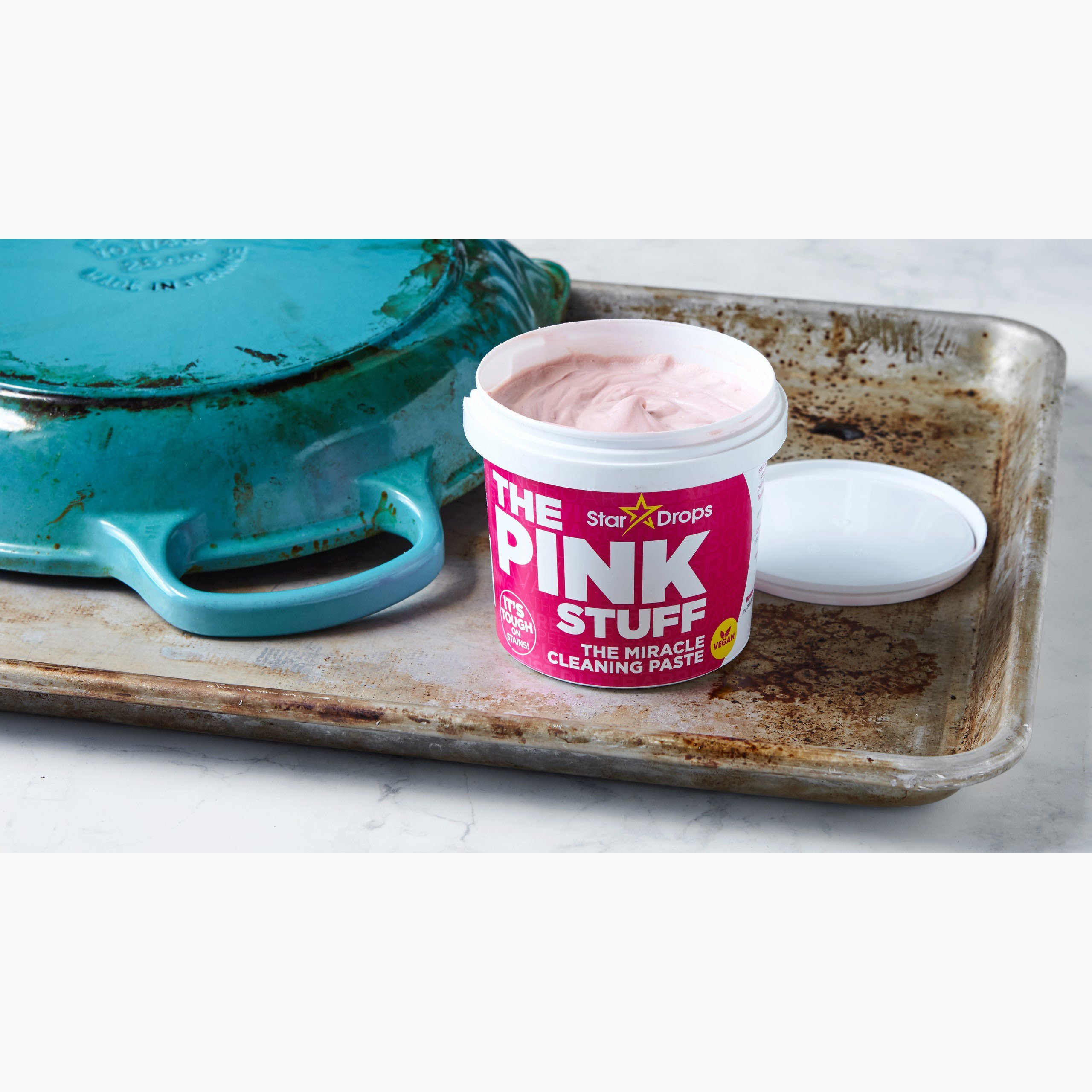 500g Pink Stuff Cleaning Paste Cookware Stain & Grills Remover