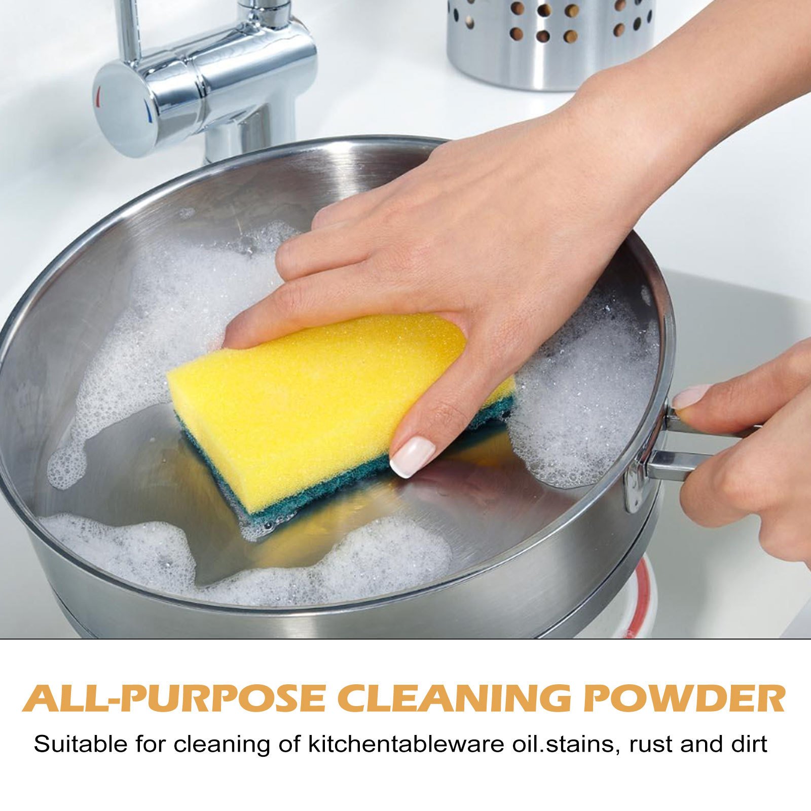 Multi Functional Cleaning Powder For Removing Rust From Kitchen Utensils Cleaning Heavy Oil Stains In The Kitchen