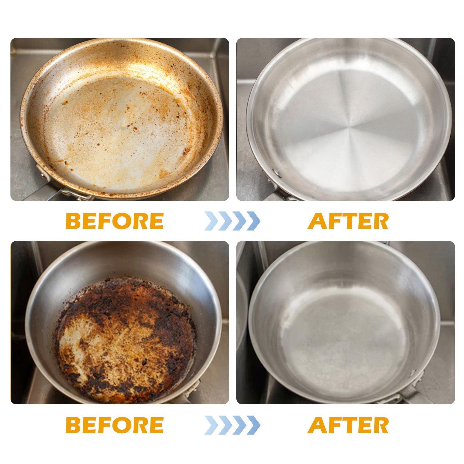 Multi Functional Cleaning Powder For Removing Rust From Kitchen Utensils Cleaning Heavy Oil Stains In The Kitchen