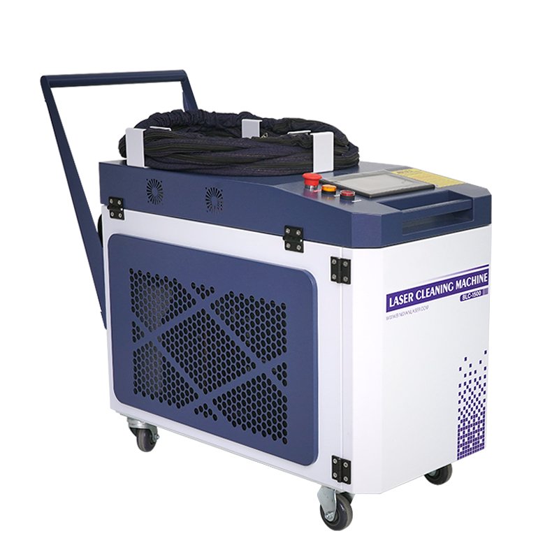 High Quality 1000w 2000w Fiber Laser Cleaning Machine For Oil Stain Rust Coating Materials Paints Removal Laser Cleaner
