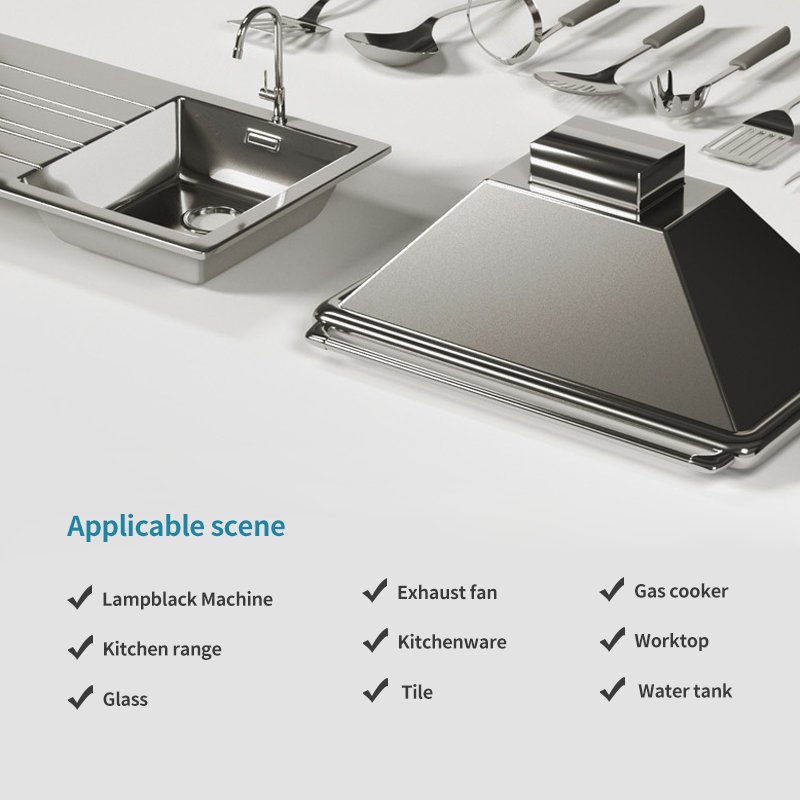 2023 Wholesale Strong Grease Removal Range Hood Cleaning Oil Stain Cleaners Spray Liquid Kitchen Cleaner Detergent