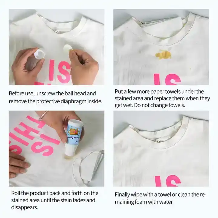 Multi-purpose Stains Remover For Clothes Wash Free Powerful Oil Stains Removing Portable Clothes Stain Remover Pen
