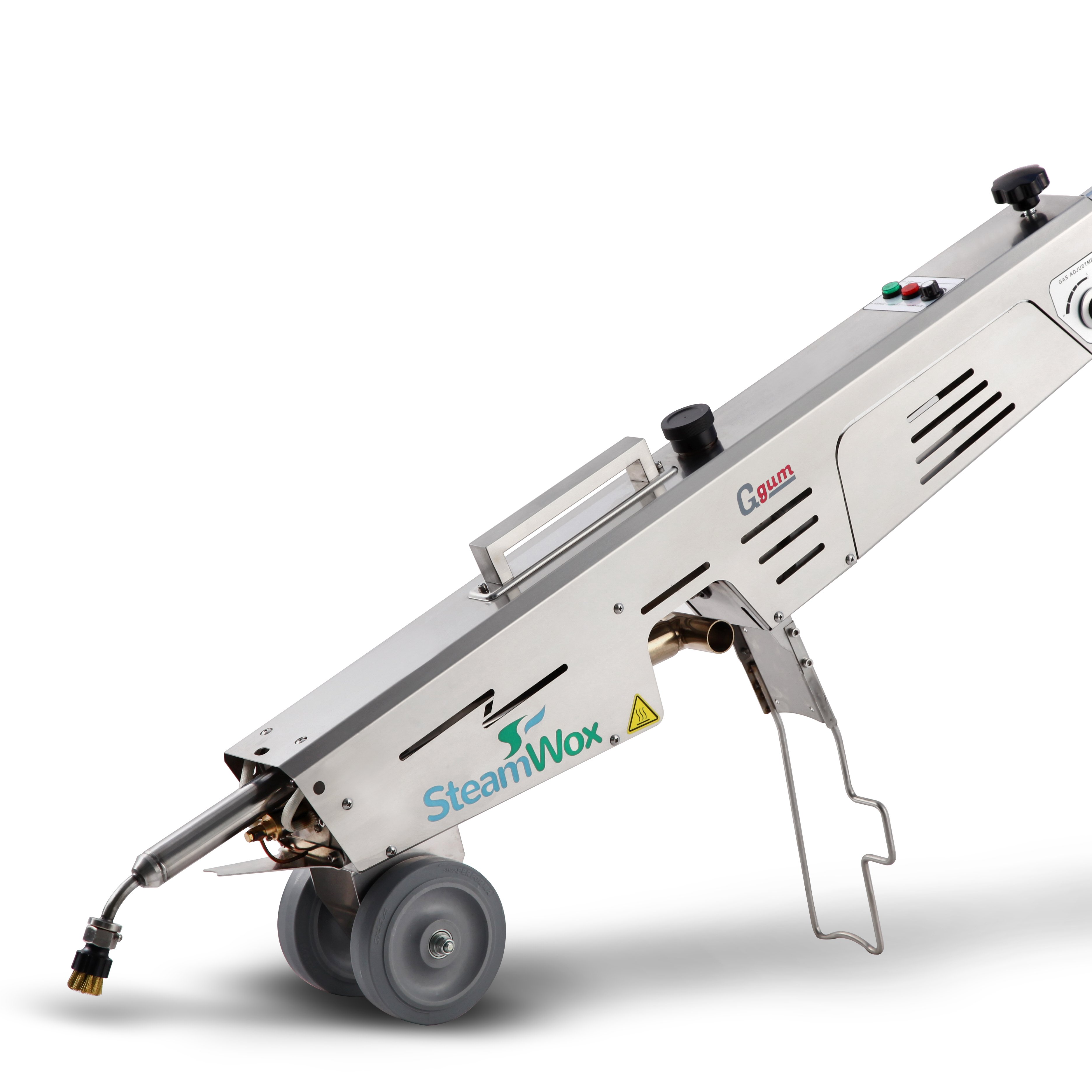 Steamwox gum removal steam cleaner sofa pavement roadside gum stain removal oil grease stick