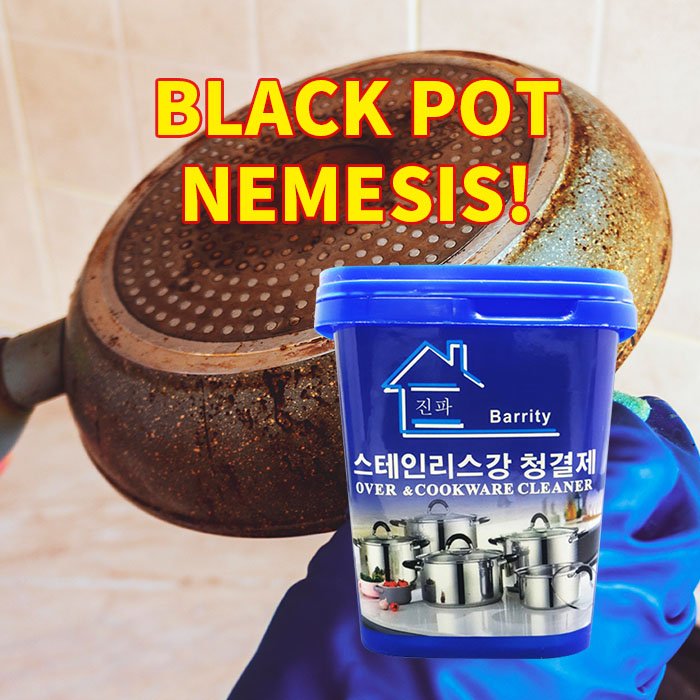 2023Best Selling Kitchen Cleaning Product Cookware Cleaner Stainless Steel Cleaning Paste