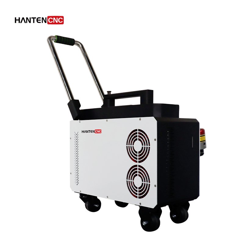 Small Seagull Laser Cleaning Machine for Rust and Oil Stains Portable 300W Pulse Laser Rust Removal