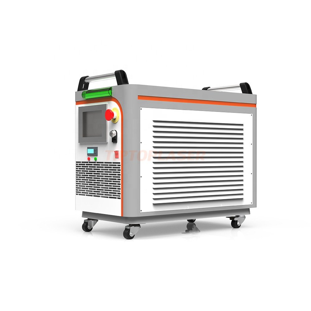 TIPTOPLASER Water Cooling 300W Fiber Laser Cleaners Laser Cleaning Machine Rust Oil Remover