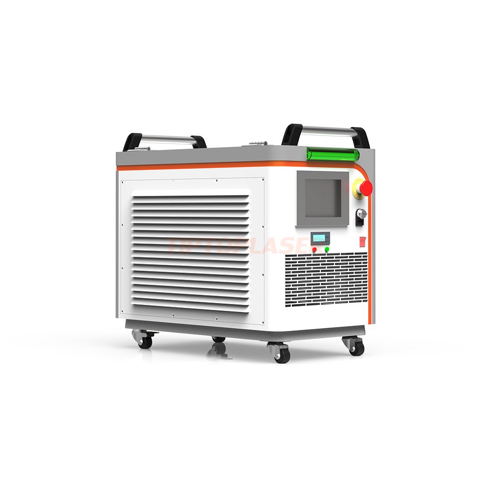 TIPTOPLASER Water Cooling 300W Fiber Laser Cleaners Laser Cleaning Machine Rust Oil Remover