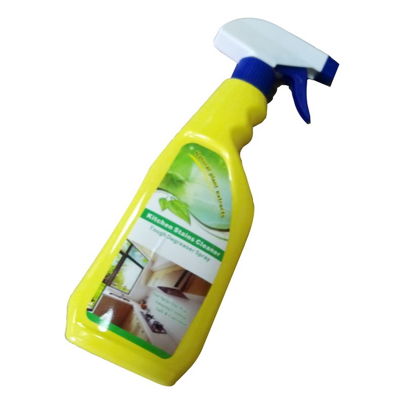 OEM Direct Extractor Hood 500ml Heavy Oil Antiseptic Stain Removing Liquid Spray for Kitchen