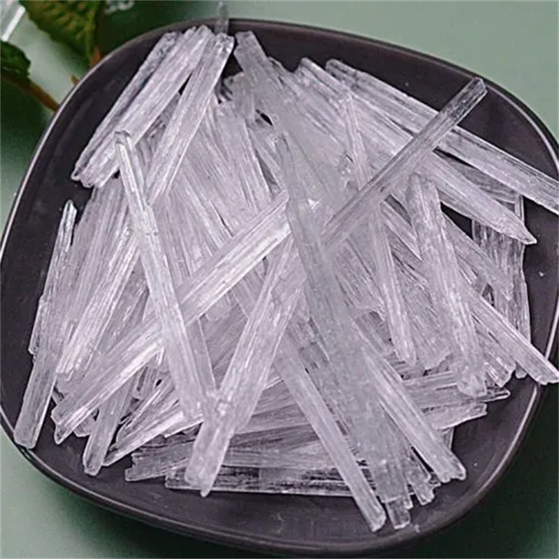 China manufacturer sells high purity chemicals natural organic intermediates menthol crystals in stock