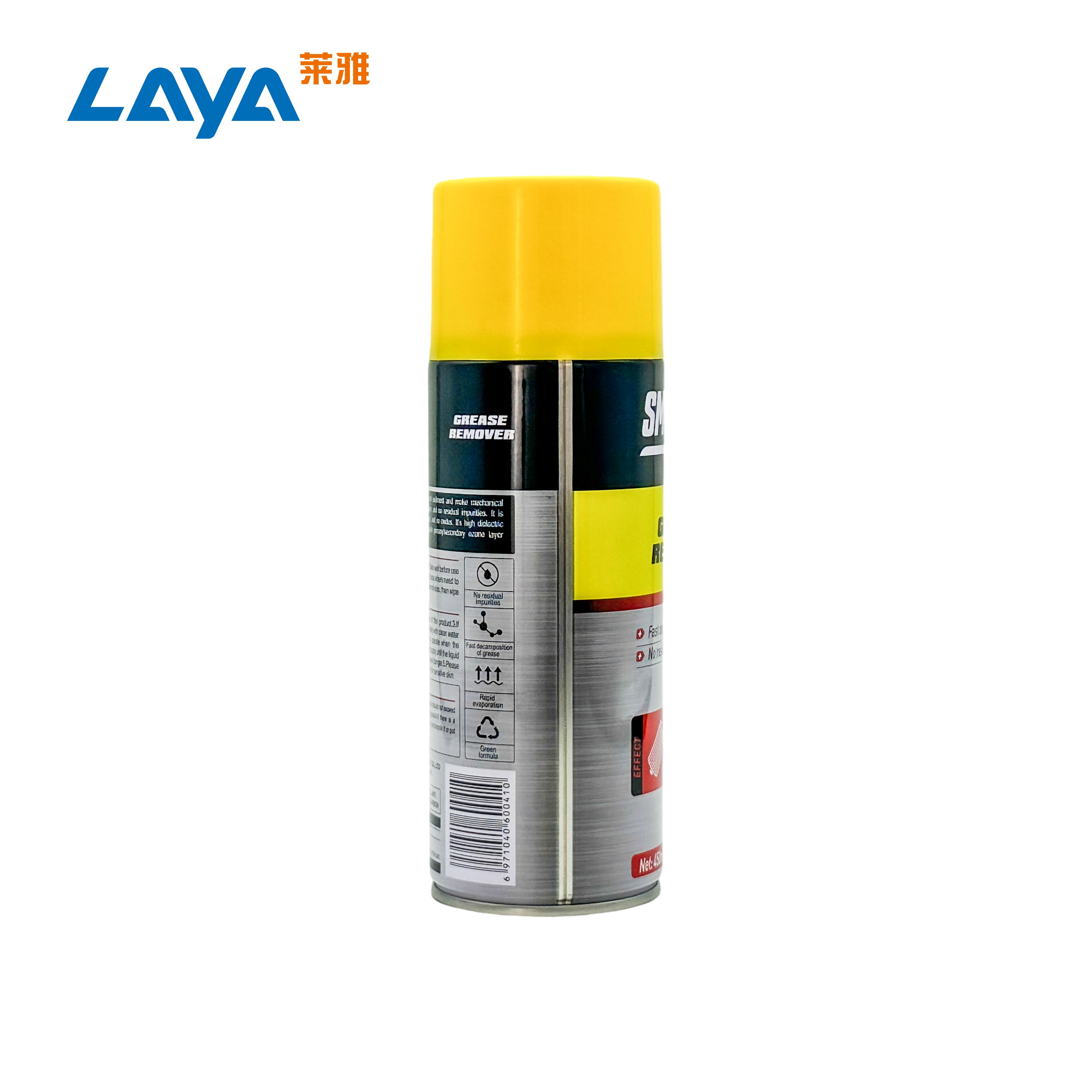 Kitchen oil stained cleaner foam spray is used in homes and in the automotive industry