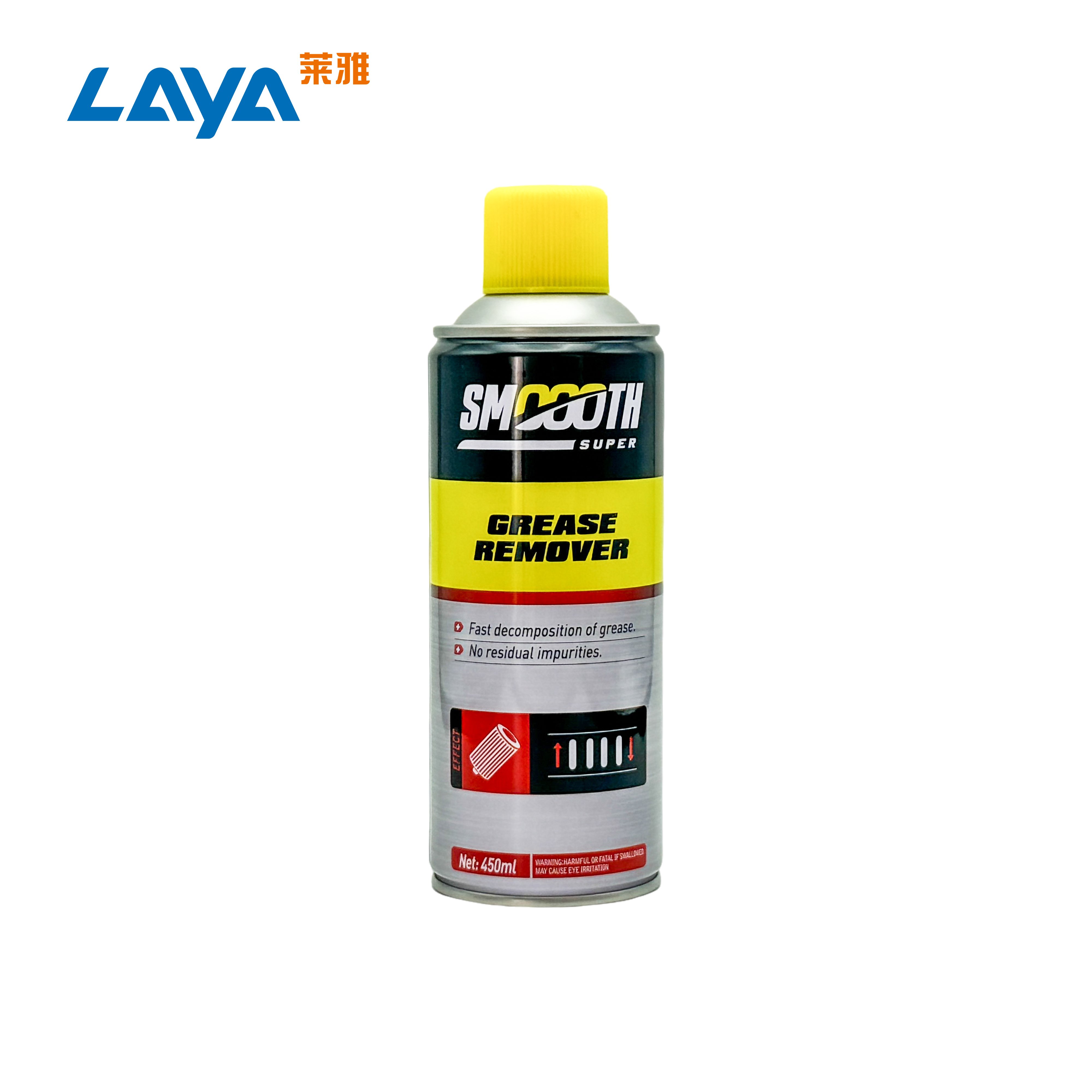Kitchen oil stained cleaner foam spray is used in homes and in the automotive industry