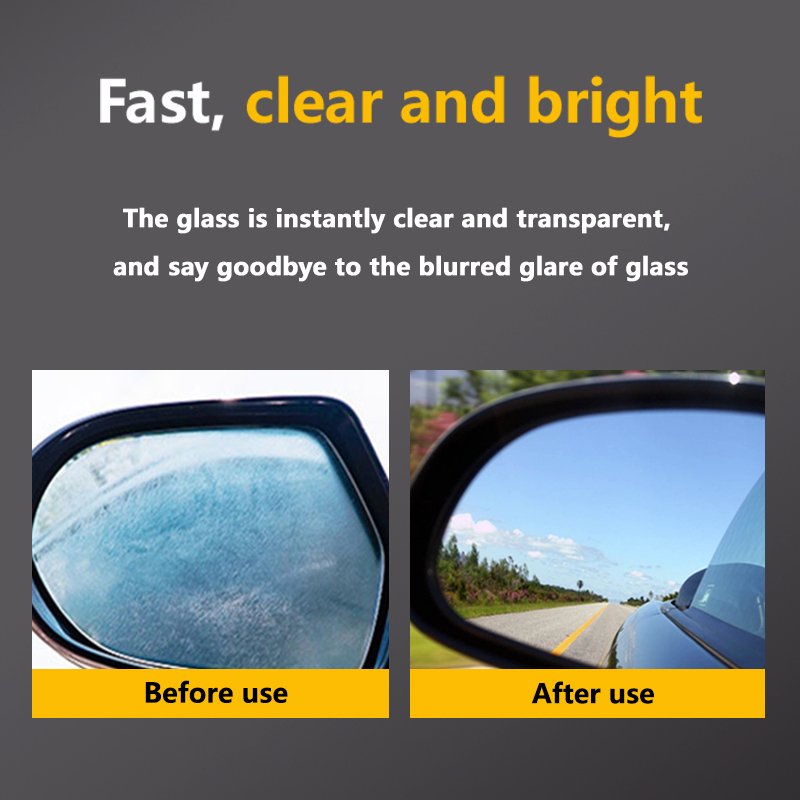 KD-025 Car Glass Oil Film Cleaner Car Window Cleaner for Car Windshield to Remove Oil Water Stains Without Damaging Glass