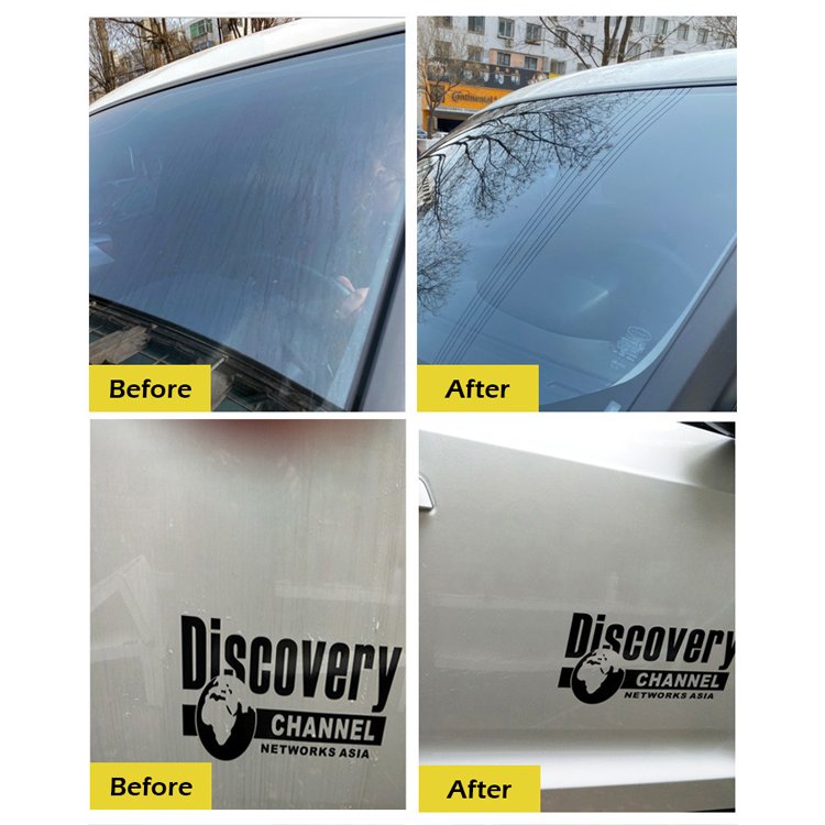 Auto Detailing Water Spot Remover Glass Window Screen Cleaner Car Window Oil Film Remover