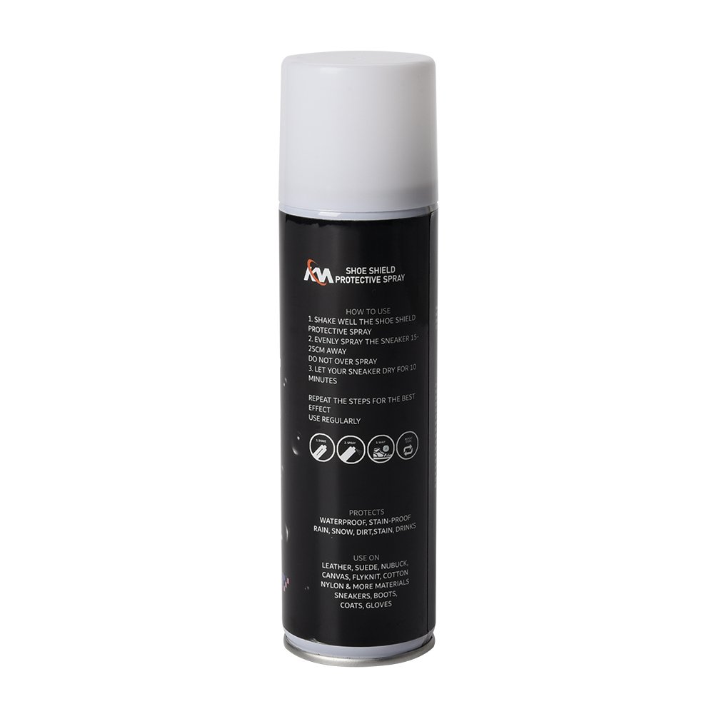 KM Sneaker care supplies Quick-drying air mist tank Waterproof Agent Sneaker Stain Water Repel Shoe Cleaner