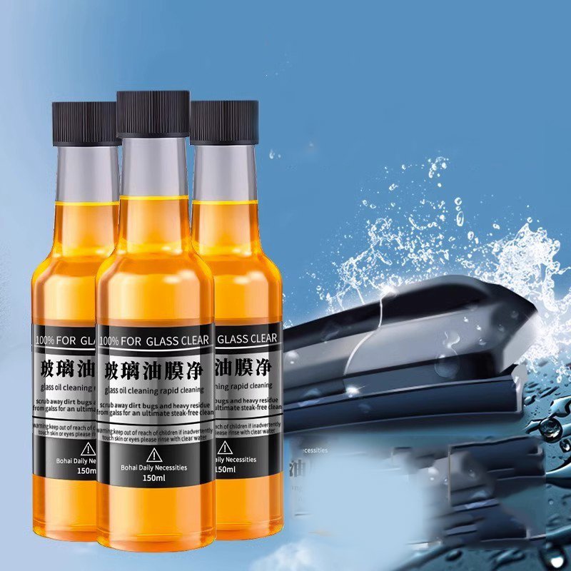 Wholesale Rayhong Powerful Glass Oil Cleaning Liquid Stain Cleaning Eco-friendly Car Glass Oil Film Removal Kit
