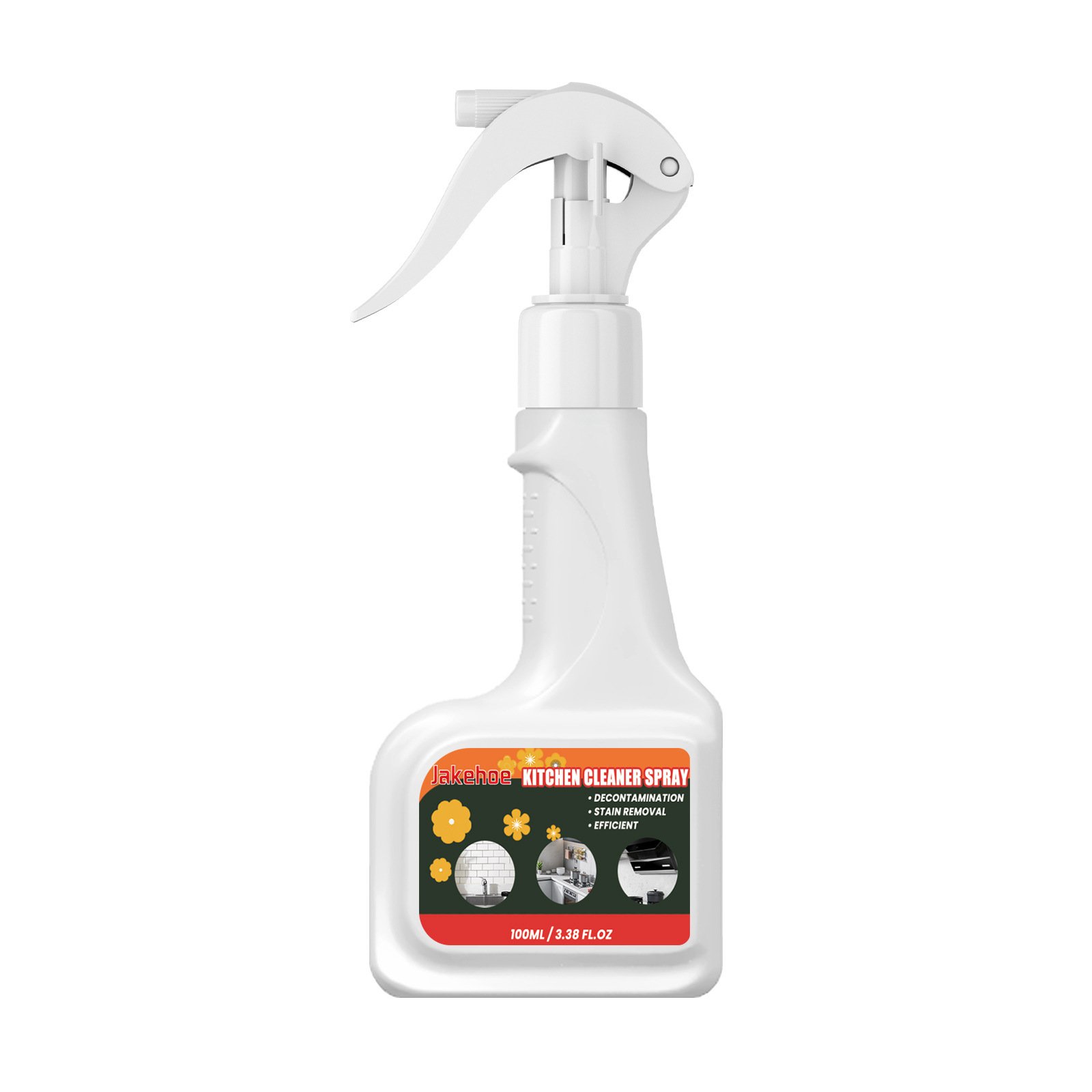 Jue-Fish Multifunctional Bubble Foam Household Oil Stain Removing Cleaning Detergent Kitchen Cleaner Spray