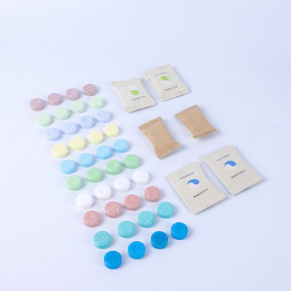 Vegan Formula Eco-friendly Hot Sale Multifunction Cleaning Tablets/ Multipurpose cleaner Tablet/ All Surface Clean Kit