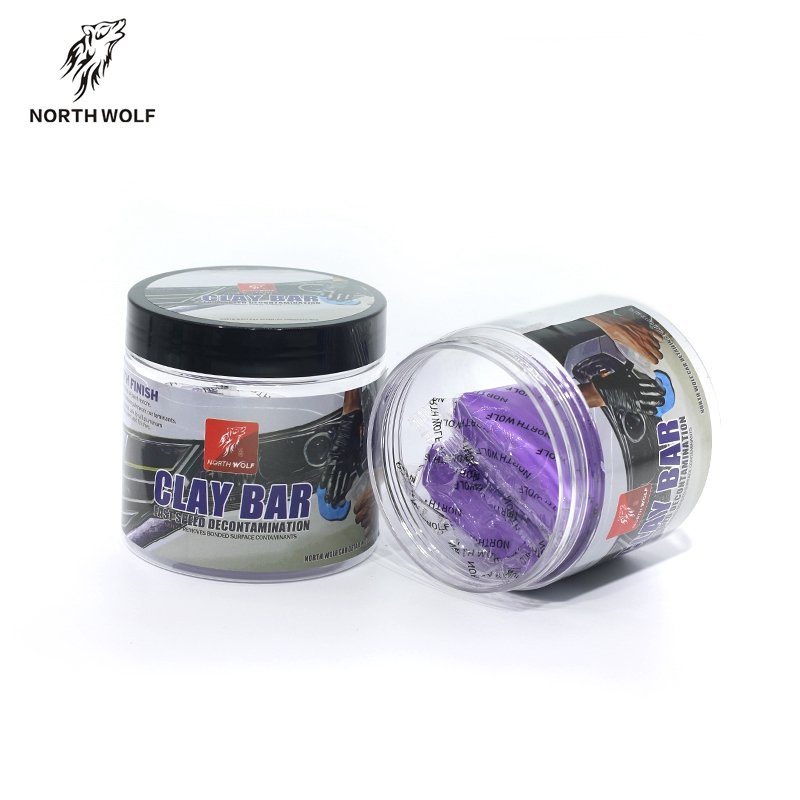 Wholesale Soft Car Clean Clay Bar 100g Purple Color Auto Car Detailing Clay Bar