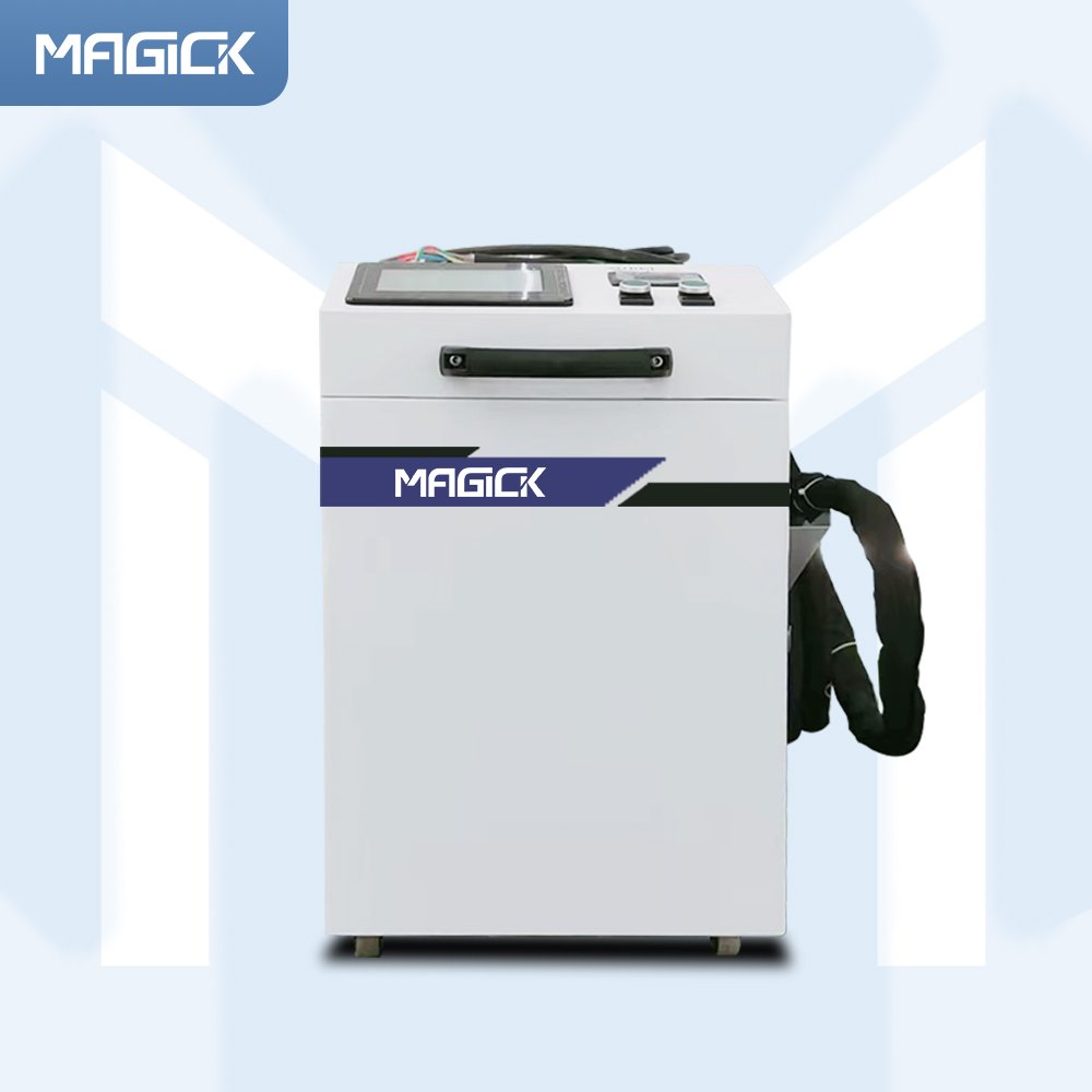 MK-LASER Remove floating rust rust paint oil stains fiber laser cleaner Laser Cleaning Machine