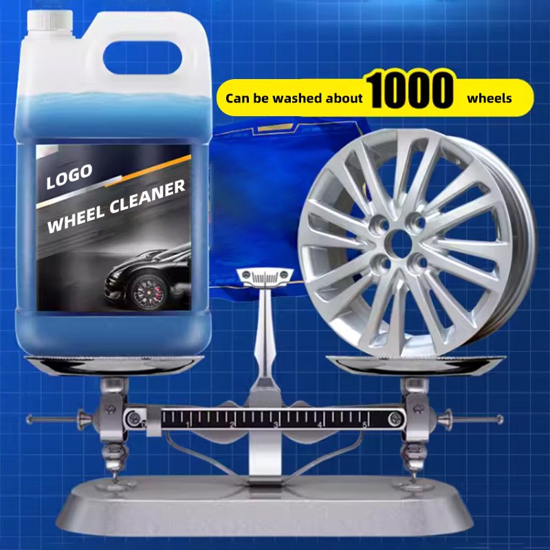 Factory 4L Wheel Cleaner Car Care Products car cleaning detailing Washing foaming cleaner car detailing products