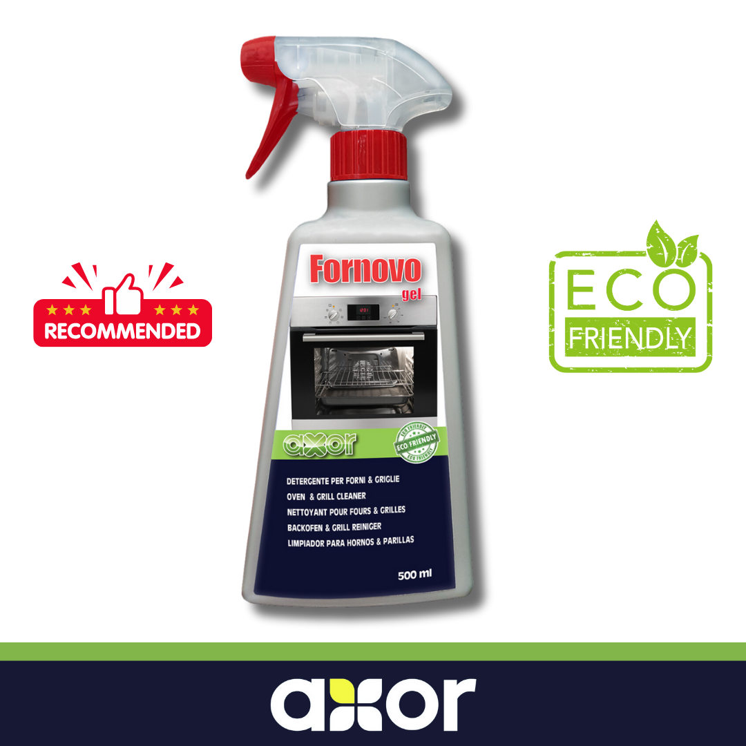 Innovative Degreaser FORNOVO Decarbonizer For Ovens, Baking Trays, Grills And Barbecues 500 ml made In Italy