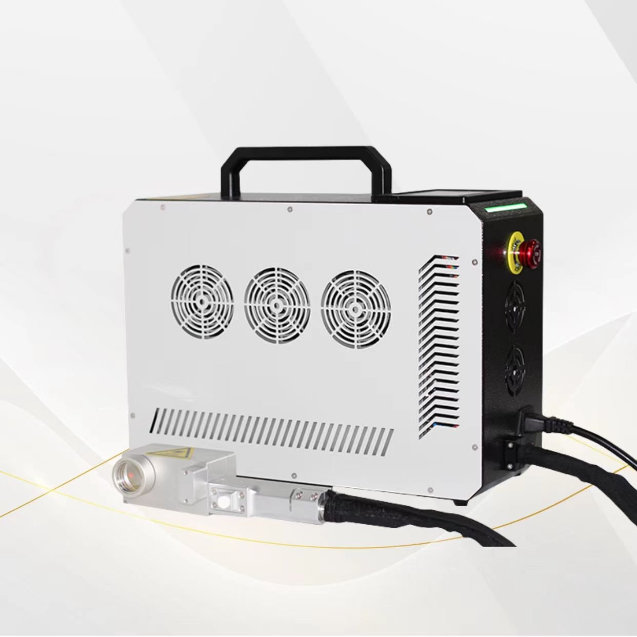 Best Backpack Pulse Cleaner Portable 100w 200w 300w 500w Oil stain coating cleaning Handheld Laser Cleaning Machine For Sale