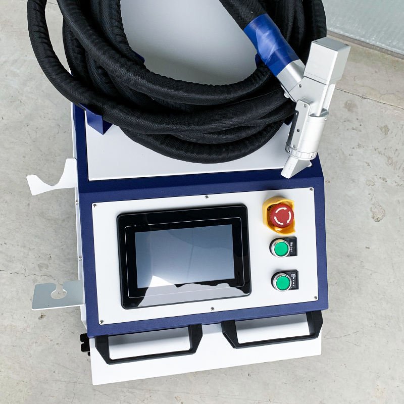 2024 Multiple Cleaning Modes Laser Factory Price Cleaning Aluminum Rust Oil Stain Laser Rust Removal Machine