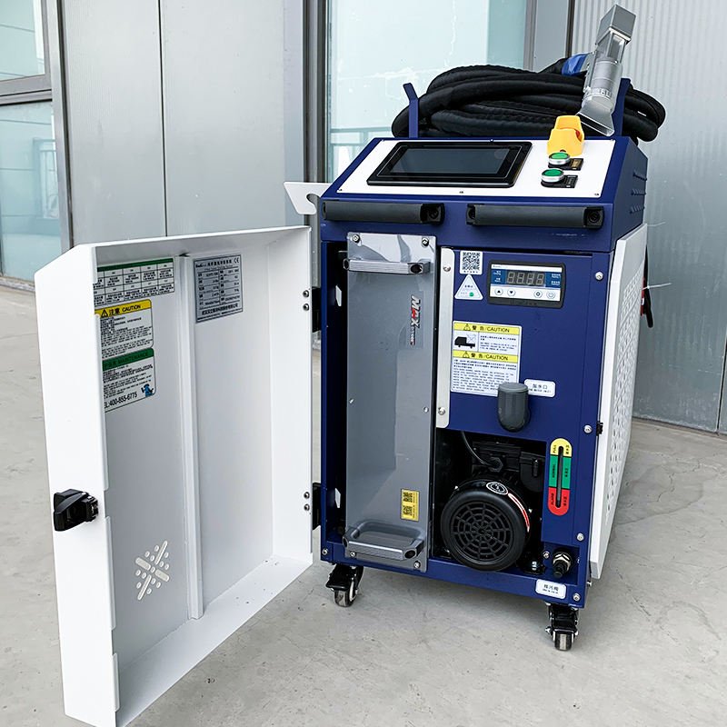 2024 Multiple Cleaning Modes Laser Factory Price Cleaning Aluminum Rust Oil Stain Laser Rust Removal Machine