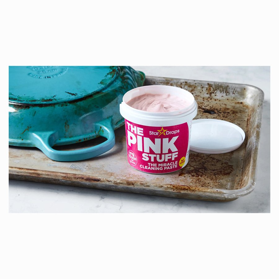 Cookware Stain Grills Remover Kitchen Pot Bathroom Tiles Multi Surface Cleaner All Purpose Pink Stuff Cleaner Dishwashing Paste