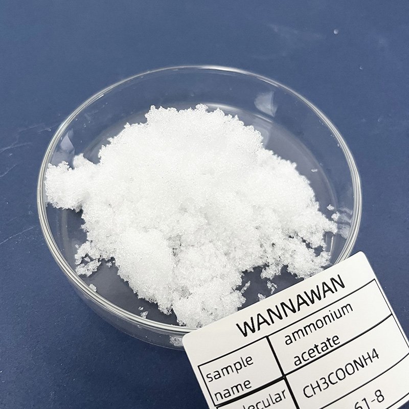 High Quality Low Price Acetates White Crystal 99% Ammonium Acetate With Widely Used