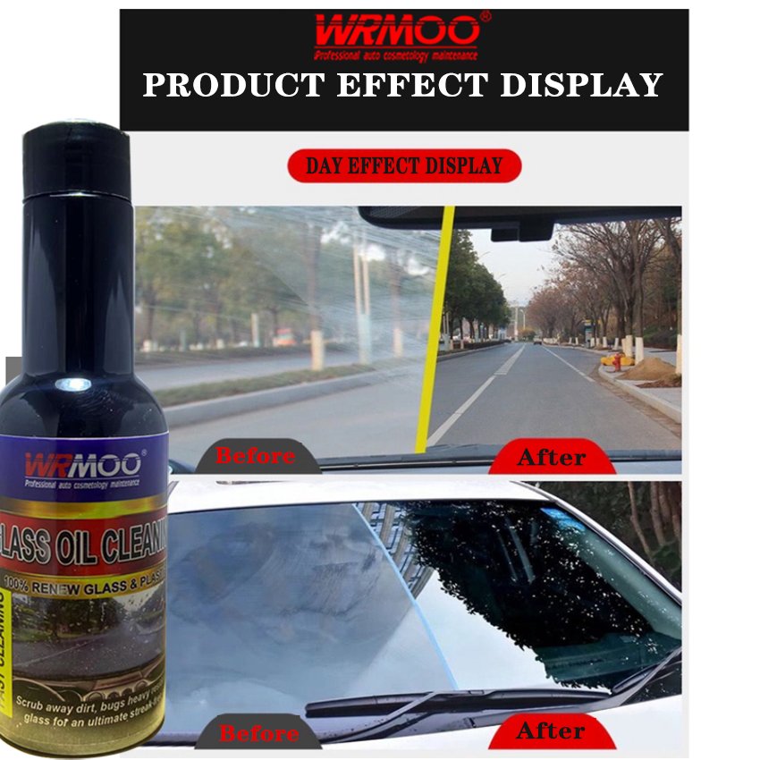 car window glass stain remover car glass oil film remover car glass cleaner