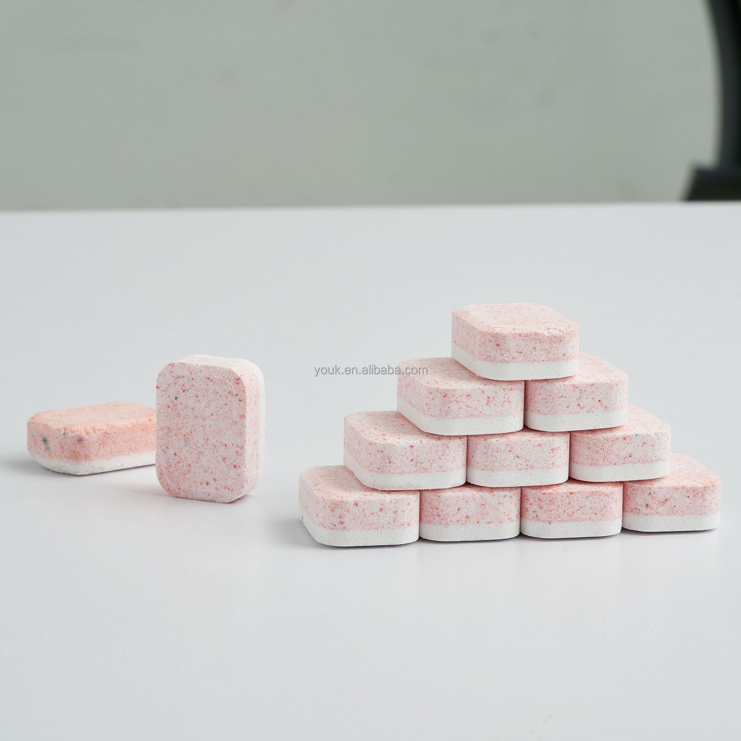 2024 Eco-friendly disposable product dishwashing tablets cleaning tablet for washing machine dishwasher tablet oil stain removal