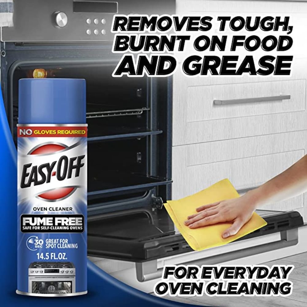 Kitchen Application Unique Formula Safe For Self-Cleaning Ovens Lemon Scent Easyoff Fume Free Oven Cleaner