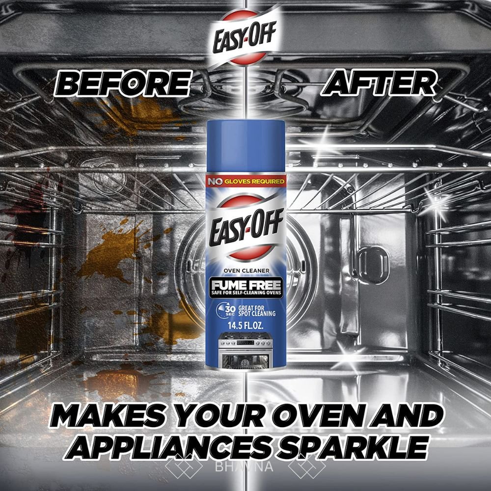 Kitchen Application Unique Formula Safe For Self-Cleaning Ovens Lemon Scent Easyoff Fume Free Oven Cleaner