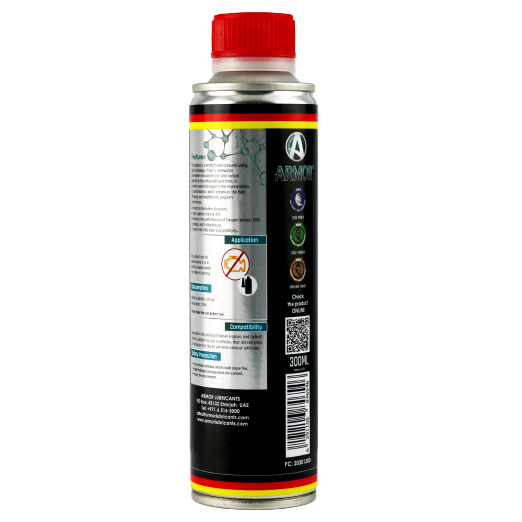 300 ml Armor Catalytic Converter & Oxygen Sensor Cleaner for Car ar to removes oil deposits and reduces emissions