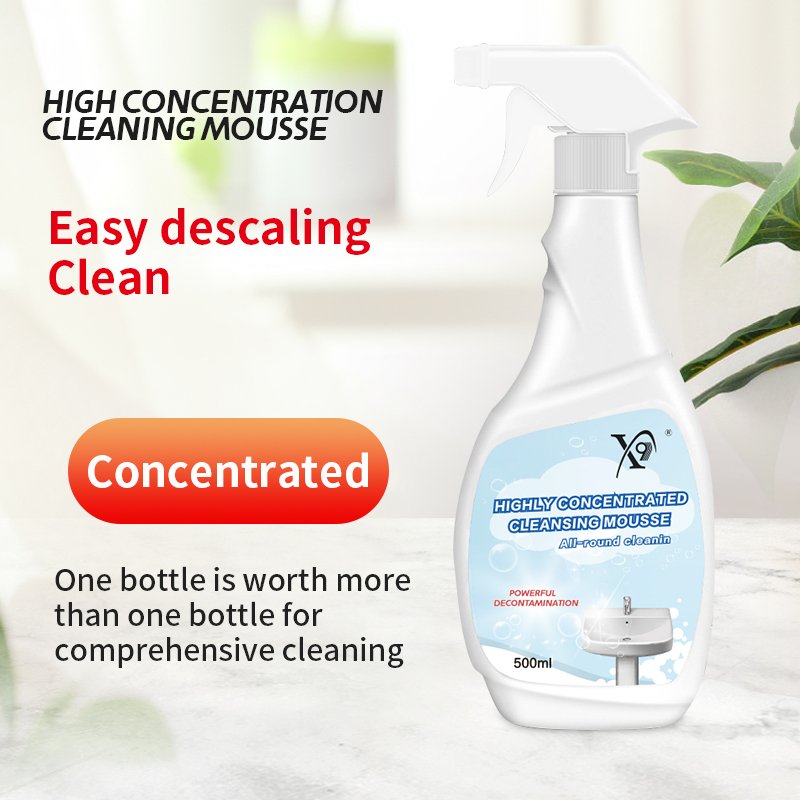 Multifunctional Foam Household Oil Stain Removing Detergent Spray Remove Grease Range Hood Cleaner For Kitchen