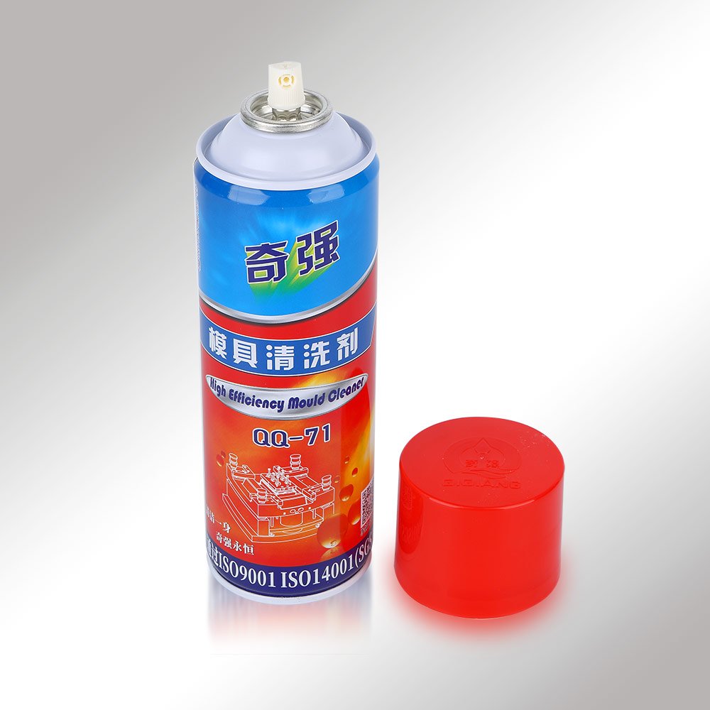 QIQIANG QQ-71 500ml industry mold cleaner spray for Cleaning oil stains on metal mold equipment
