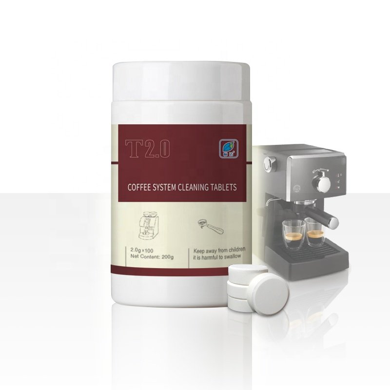 Cleaner Chinese Factory Coffee Cleaning Tablet removes oil stains from coffee machines