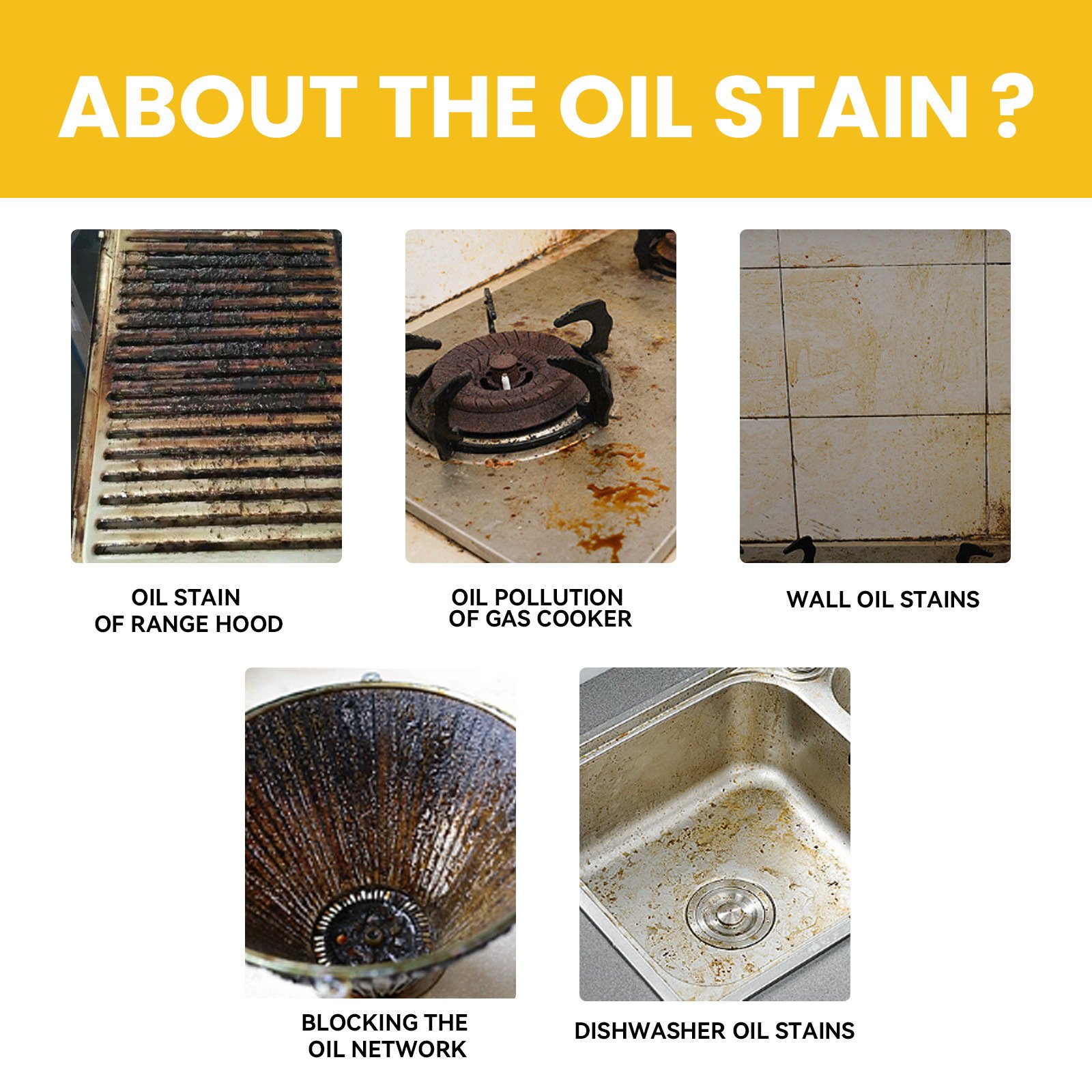 Hot sales jue fish Efficient Heavy Oil Stains Cleaner Spray Household Detergent Kitchen oil stain cleaner