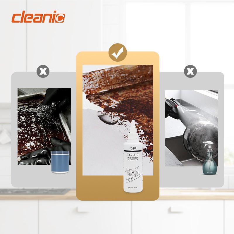 Restaurant kitchen cleaning agent heavy duty oil stain kitchen degreaser grease remover cleaner for cooktop oven stove