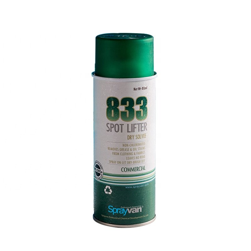 833# home textile fabric oil cleaner spray spot lifter