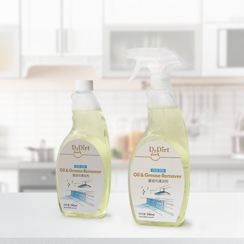 Kitchen heavy oil stain and grease remover multipurpose kitchen degreaser cleaner liquid foam spray for stoves rang hoods
