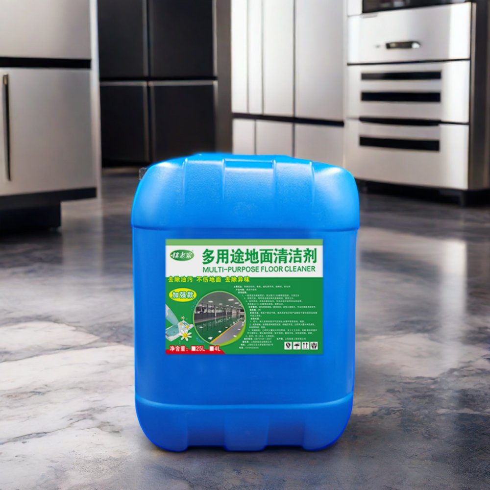 Ground heavy oil stain cleaning agent Factory cafeteria cement asphalt floor cleaning agent
