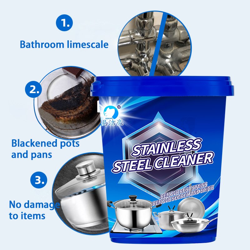Latest design simple to use cleaning paste multi-function cleaner sets for cookware