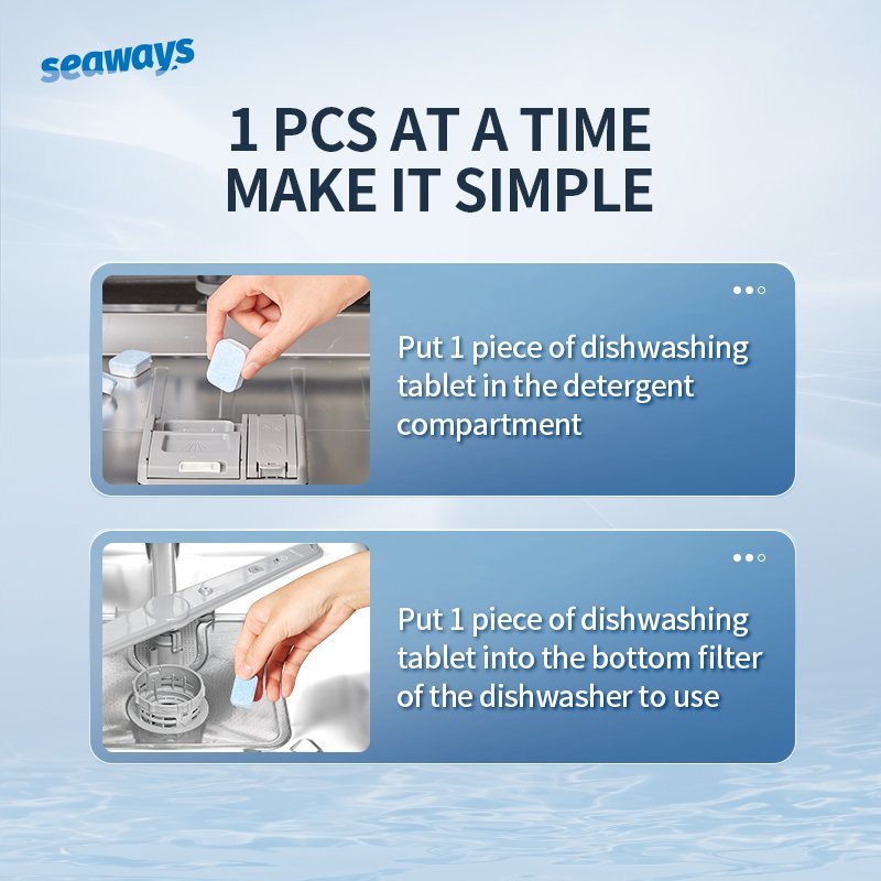 environmentally friendly cleaning products Sustainable Renewable natural tablets automatic all-in-one dishwasher tablet small